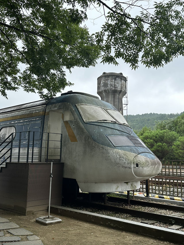 【韓国/大邱】レトロでかわいい現役の駅🚃！