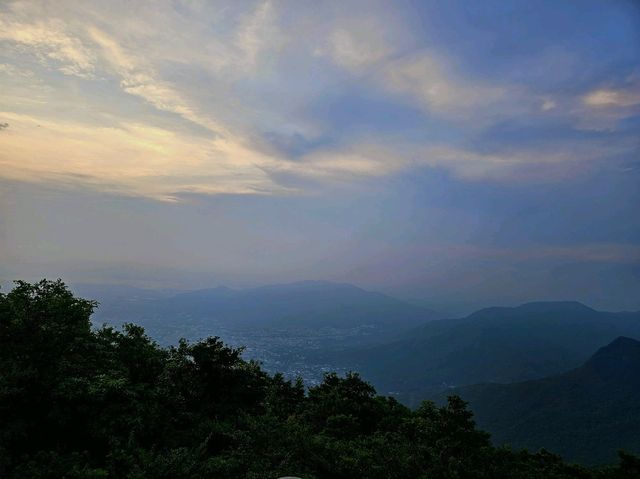 全港最高的大帽山睇日落