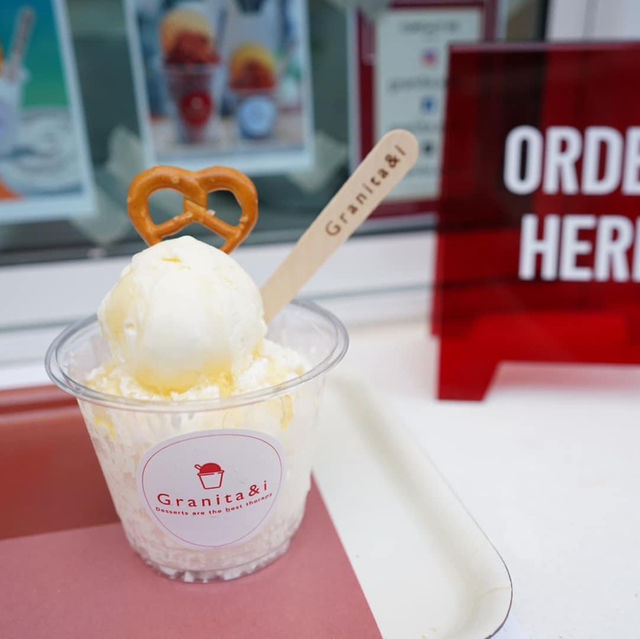 ไอติมกรานิต้า เกล็ดน้ำแข็งขูดๆเปิดใหม่บรรทัดทอง