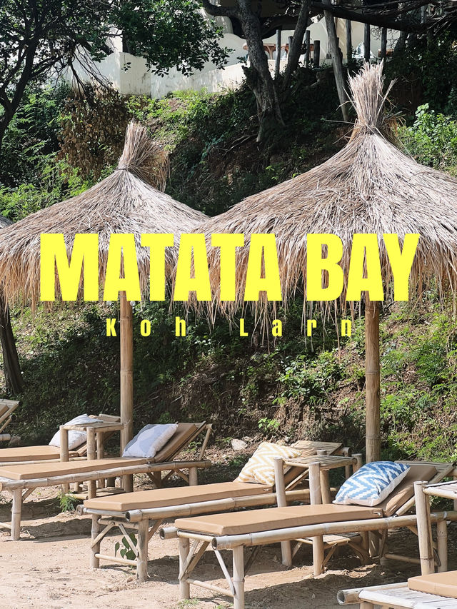MATATA BAY คาเฟ่สุดสวย วิวหลักล้าน 🌴🏝️🌊