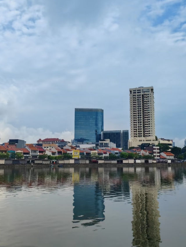 A beautiful view of singapore river🇸🇬