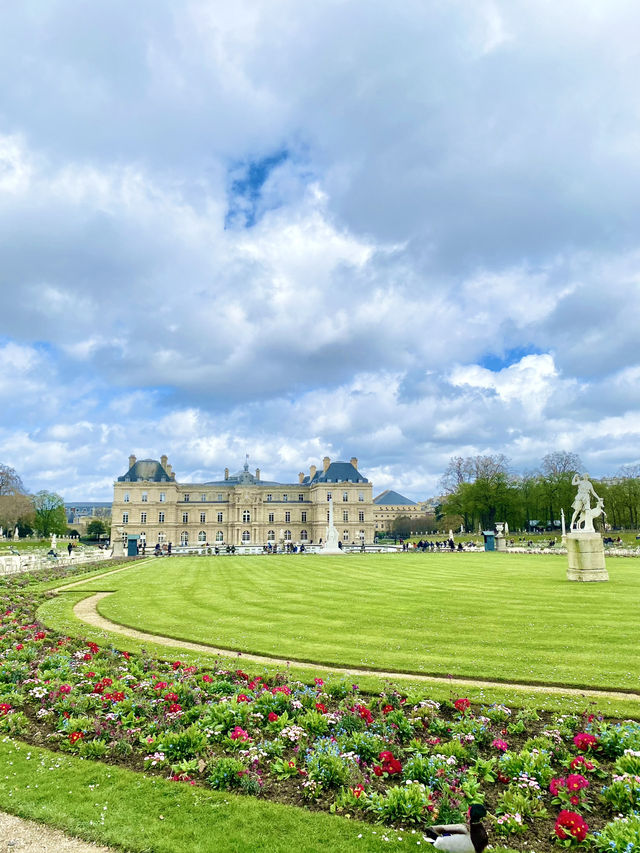 我最愛😍的法國🇫🇷盧森堡花園🌷