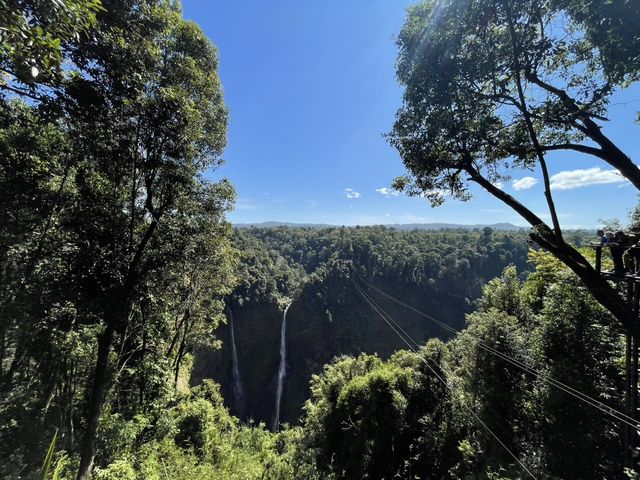 Tad Fane Waterfall : Paksong