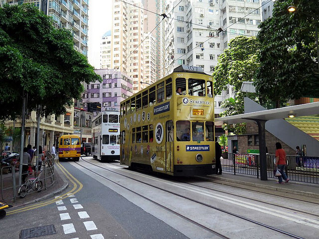  Hong Kong’s Tramway (Ding Ding)