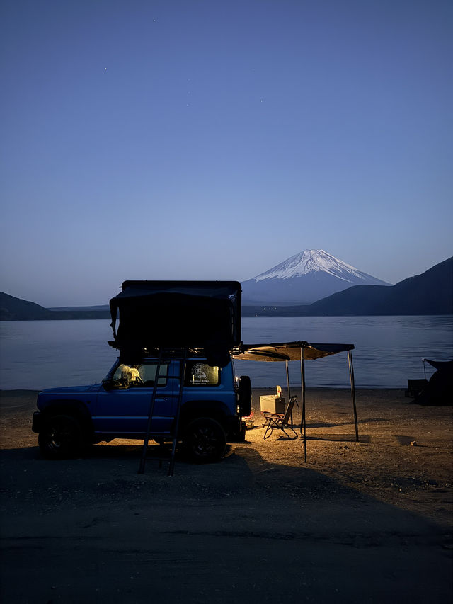 富士山車中泊🚙 浩庵露營場