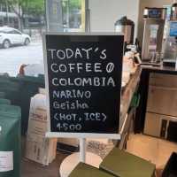 Great coffee