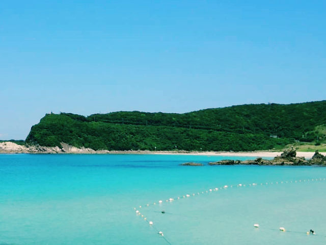五島の秘境！静寂に包まれた美しい入り江🏖