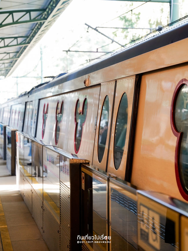 🚃 นั่งรถไฟสุดน่ารักไปยังฮ่องกงดิสนีย์แลนด์🩷