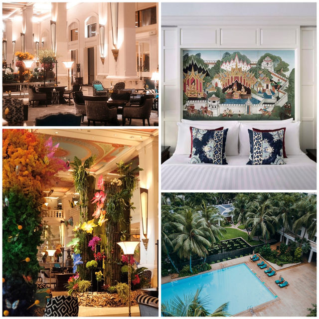 Anantara Siam Bangkok Hotel - 古典高雅風格中加入滿滿綠意營造出「城市綠洲」意象