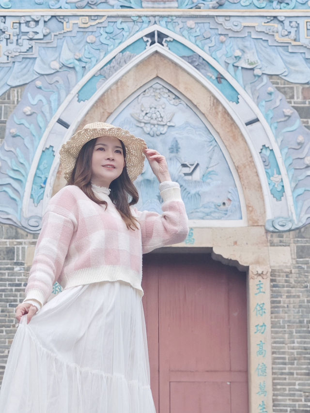 貴陽北天主教堂⛪️，中西合璧之美！