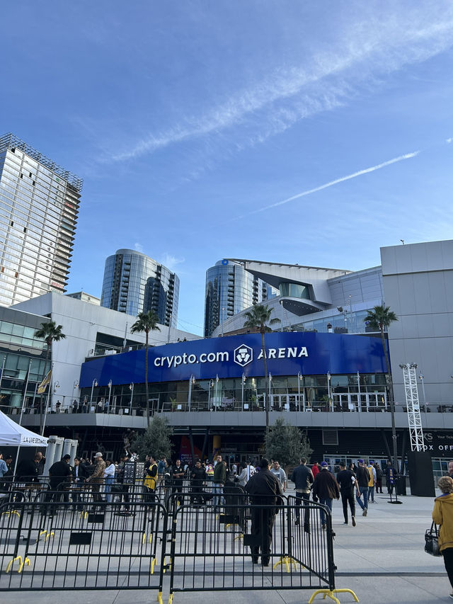 【アメリカ・ロサンゼルス】本場アメリカでNBA・Lakers観戦🏀 in Crypto.com ARENA