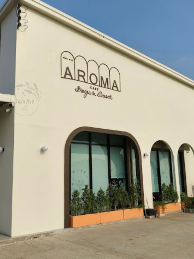 🍨 บิงซูคลายร้อน Aroma Cafe