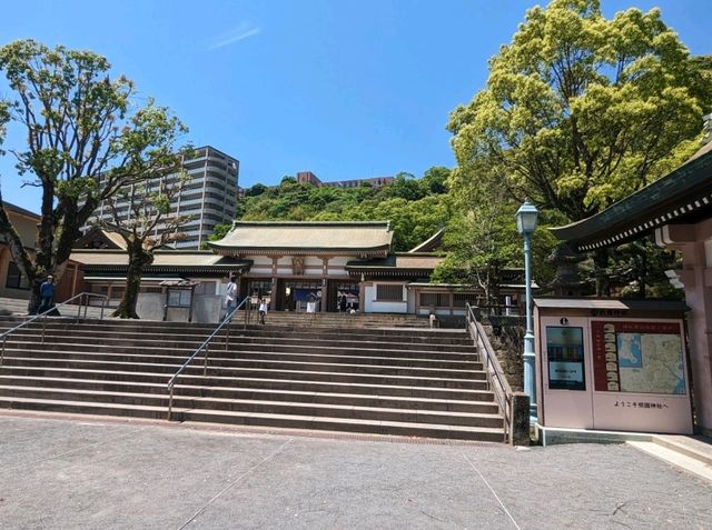 【鹿児島】大きな鳥居の照國神社でお参り