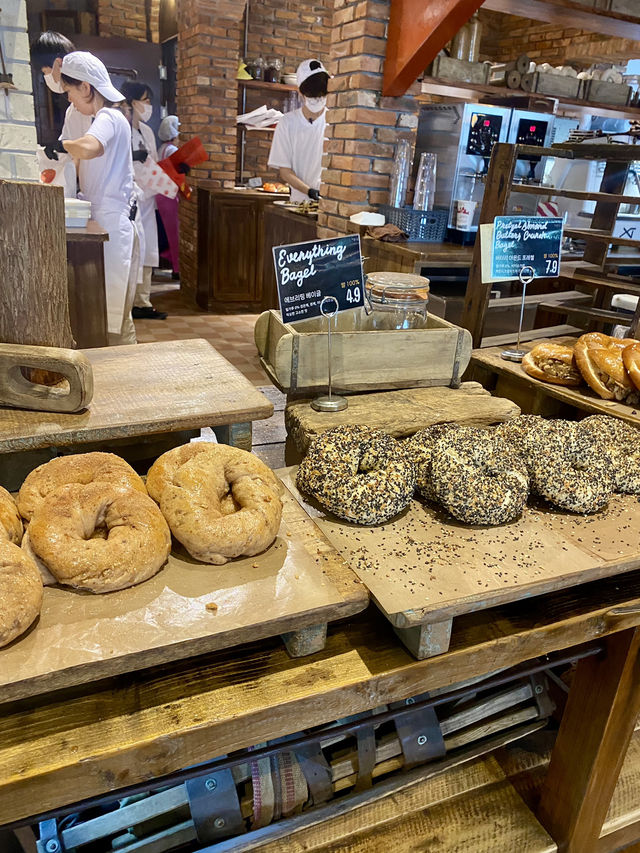 🏡 오두막 감성 가득 신상 베이글 맛집, 킴스델리마켓 일산점 🐻🥯