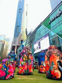 Step Into The Guardians at Raffles Place Park 