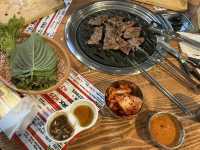 首爾塔風景愛情鎖和美食
