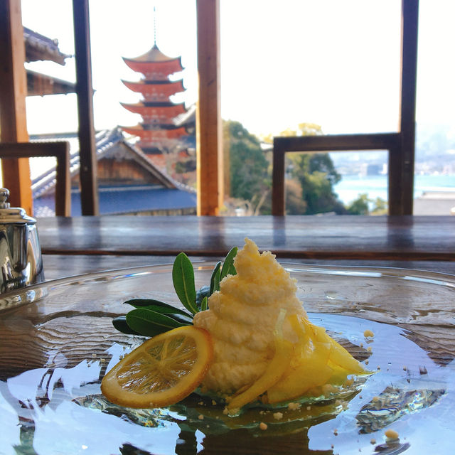 【広島】宮島絶景を見渡せる大人のカフェ🍋