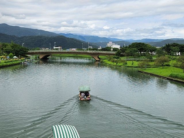 綠色旅遊好去處～冬山河綠舟