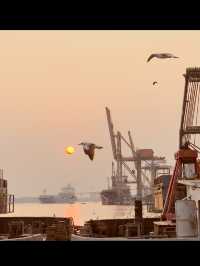 🌇 Chasing Sunsets & Feeding Birds at Botataung Jetty