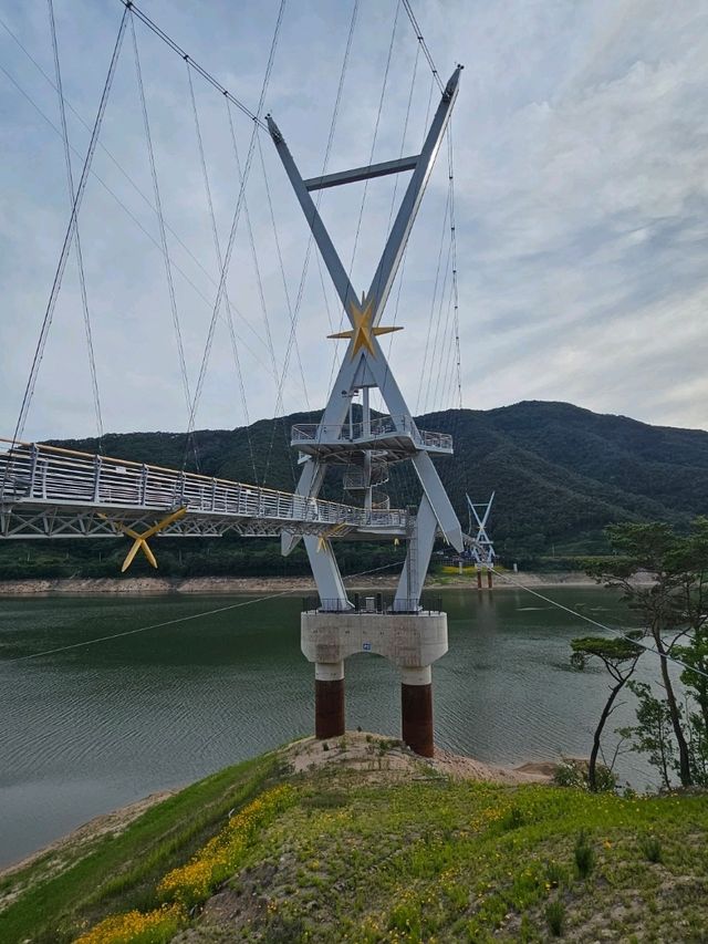 영천 보현산댐 출렁다리 걷기 좋은 명소