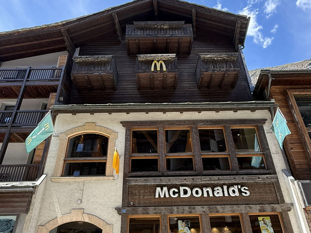 McDonald’s Zermatt – A Fast-Food Fix with Matterhorn Views