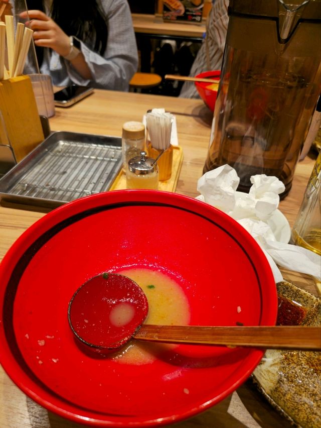 해외여행 삿포로 새우 라멘 맛집 에비소바 이치겐 신치토세 공항점 