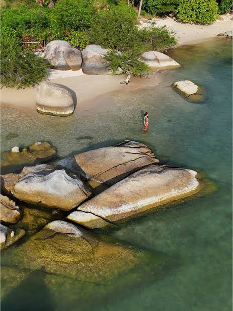 A beach with naked people!