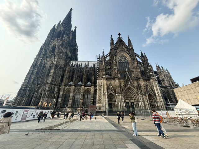 拜訪西德 科隆大教堂Köln 萊茵河畔Düsseldorf 