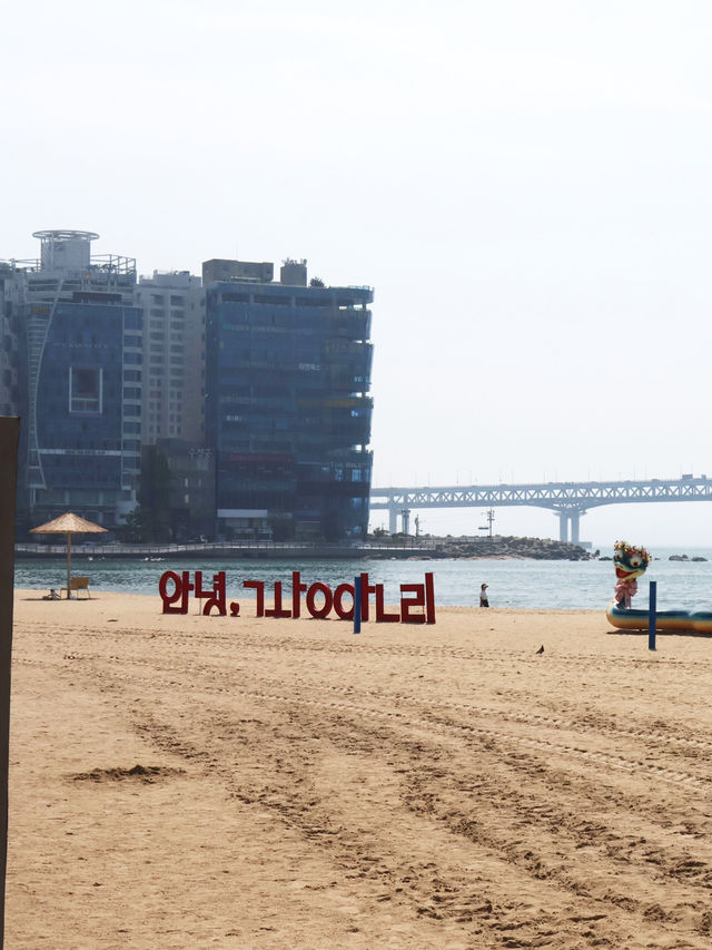 ［韓國釜山］如果想看海，就去「廣安里海水浴場」吧！