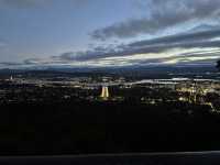 Mount Ainslie Lookout at Night – A Peaceful Glow Over Canberra