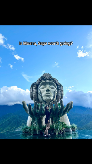 Moana Café overlooking Sapa’s mountain landscape
