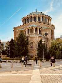 Saint Nedelya Cathedral at Noon: Where History Echoes Under Golden Domes