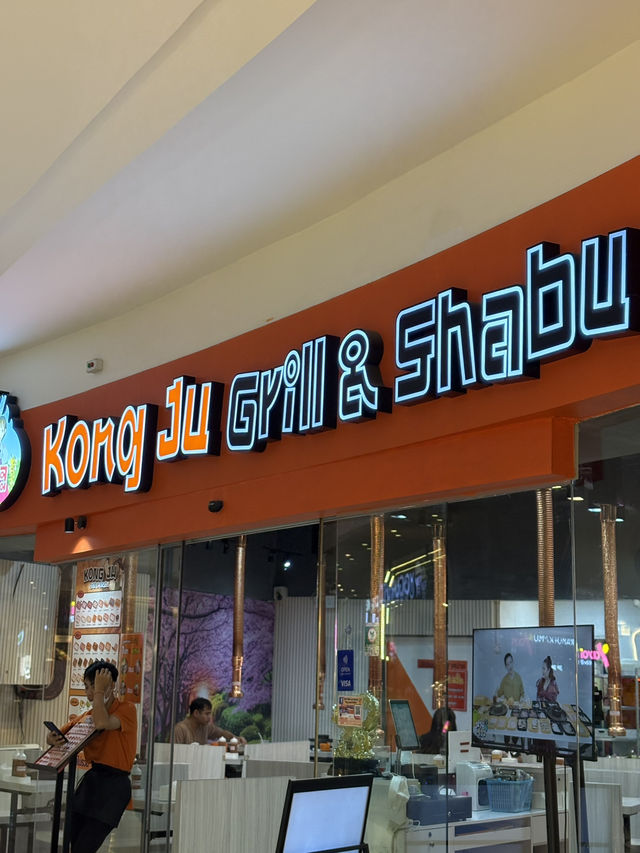 Kong ju  grill & shabu สไตล์เกาหลี