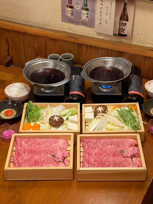 奈良🇯🇵 小鹿公園外超好吃 壽喜燒