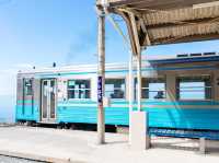 愛媛🇯🇵 最美的海景無人車站🚉下灘站
