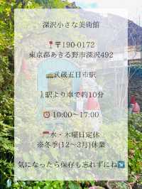 🫧都会の喧騒を忘れたい人必見！秘密の美術館&カフェ in あきる野市🫧