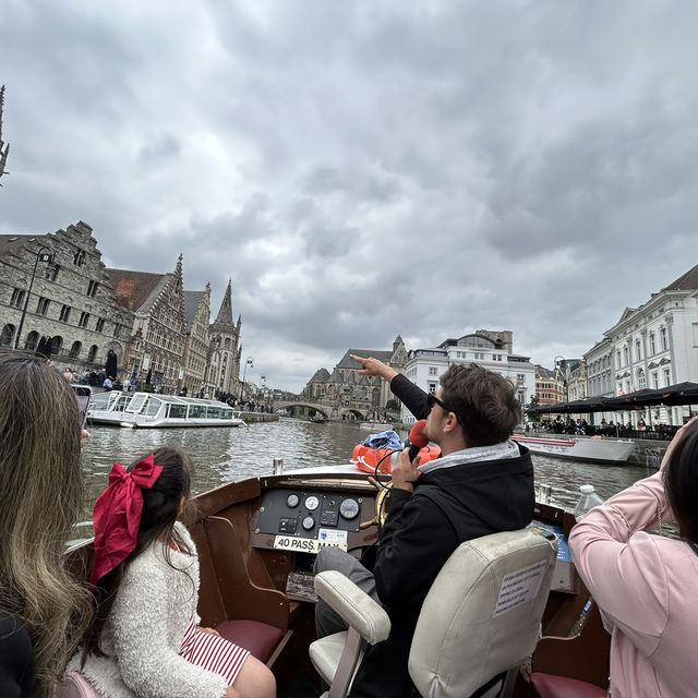 Cruising Through the Canals of Ghent 🚤 
