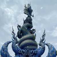 🐉💙 *Wat Rong Suea Ten: The Electric Blue Temple of Chiang Rai* 🏯✨