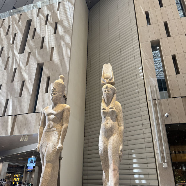 오픈한지 한달된 그랜드 이집트 박물관 🇪🇬