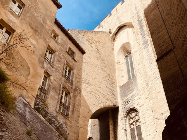 A Solo Journey Through Time: Exploring the Palais des Papes in Avignon