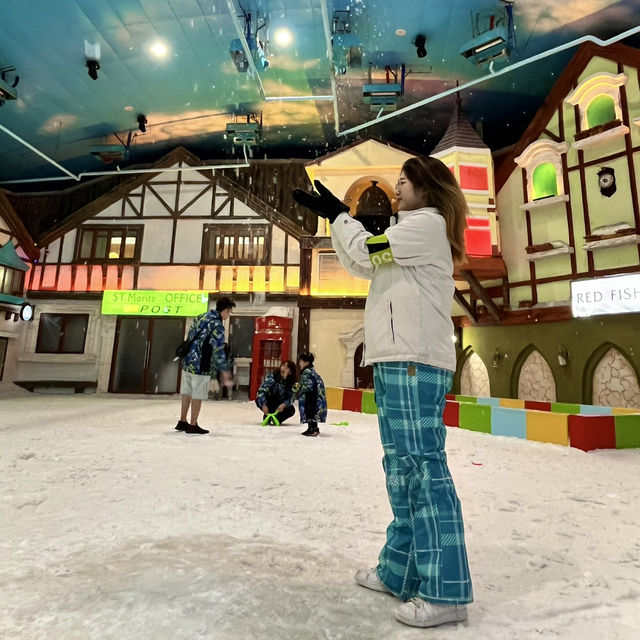 【中國深圳】世界之窗⛷️室內滑雪