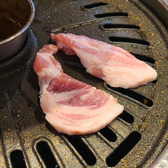 인천 영종도 맛집)쟁반집8292 - 하늘도시 고기집, 삼겹살 맛집