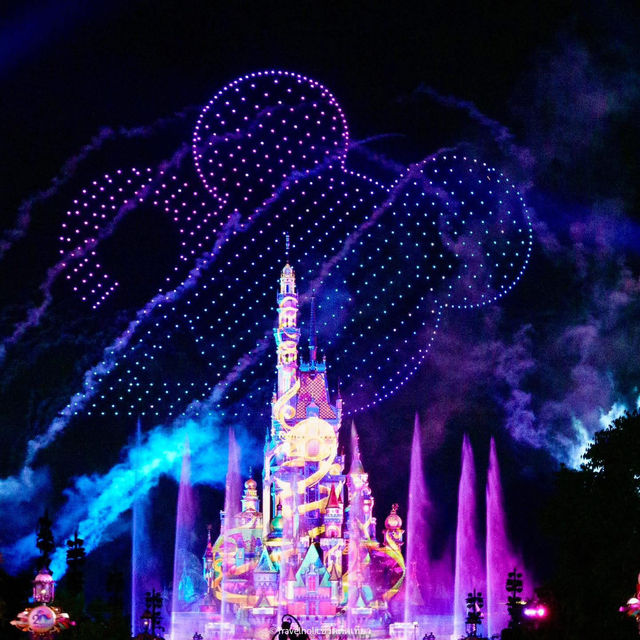 พลุฉลอง 20 ปี Hong Kong Disneyland  คือพีคมาก