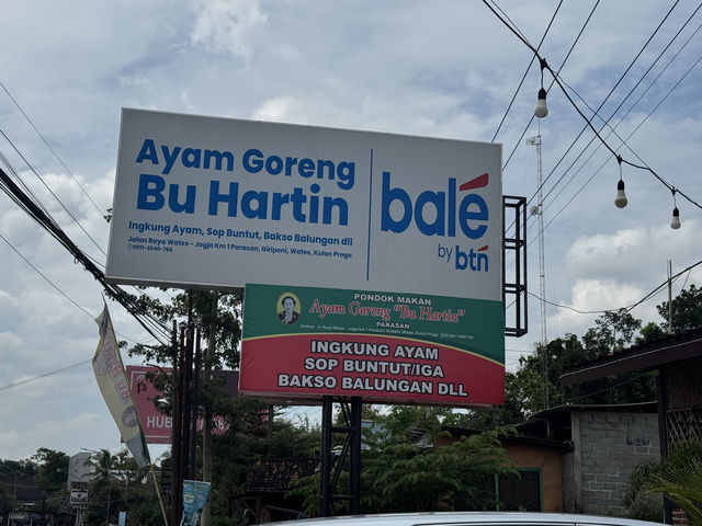 A Taste of Tradition at Ayam Goreng Bu Hartin