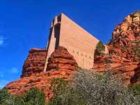 ⛪ “Chapel of the Holy Cross – Faith Carved into the Red Rocks!”