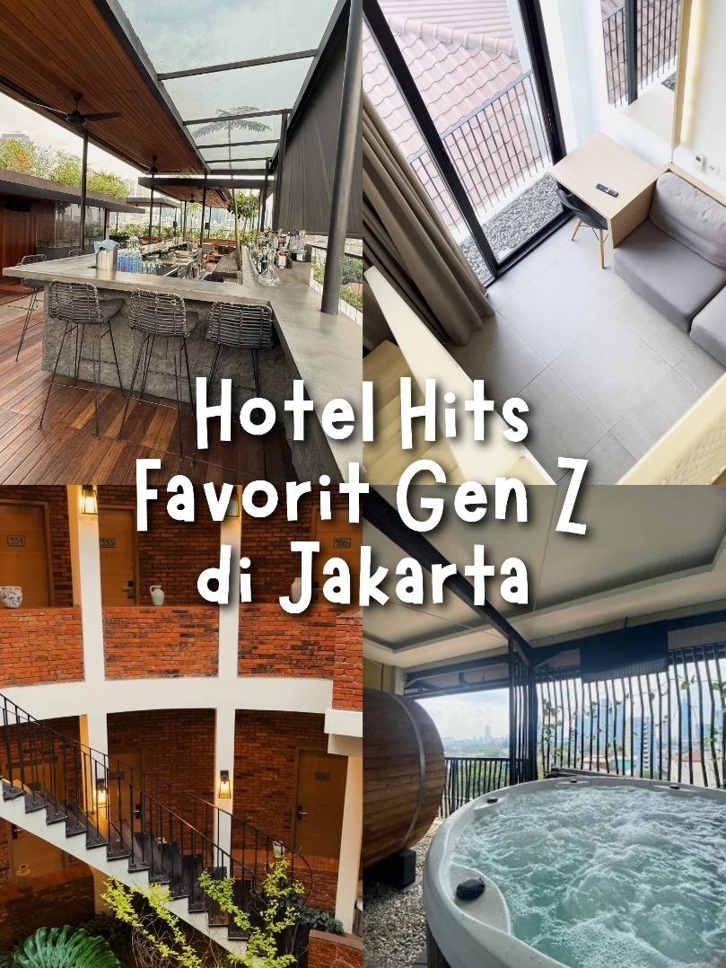 Staycation di Jakarta sekarang nggak harus biasa aja, apalagi buat Gen Z yang suka tempat estetik, nyaman, dan Instagramable ✨
Deretan hotel hits favorit Gen Z di Jakarta ini menawarkan konsep unik dengan desain modern, sentuhan industrial hingga tropical vibes. Mulai dari kamar yang minimalis tapi cozy, rooftop atau inner courtyard yang cantik, sampai area common space yang asyik buat nongkrong atau kerja santai.

Beberapa hotel juga punya fasilitas menarik seperti jacuzzi, mini gym, balkon dengan city view, serta spot foto yang hampir di setiap sudutnya Instagram-worthy. Lokasinya pun strategis, dekat dengan pusat kuliner, kafe, dan akses transportasi umum. Cocok banget buat short escape, healing tipis-tipis, atau sekadar ganti suasana tanpa harus keluar kota.

Kalau kamu lagi cari tempat staycation yang vibes-nya “anak sekarang”, list hotel ini wajib masuk wishlist kamu 💭🏨

#tripdijakarta #staycation#hoteljakarta  
