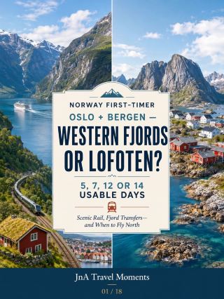 Norway First-Timer Route Builder: Oslo + Bergen—Western Fjords or Lofoten?