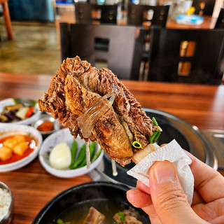 제주 한림 맛집)명희갈비탕 - 곽지해수욕장 근처 귀덕리 제주도민, 제주현지인 갈비탕 맛집