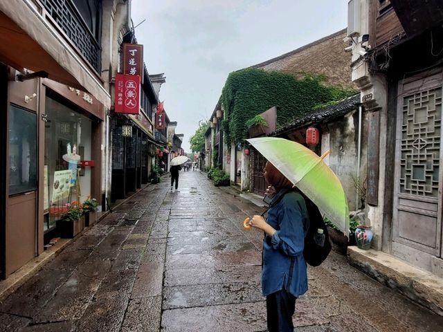 A Rainy Day in Nanxun Ancient City