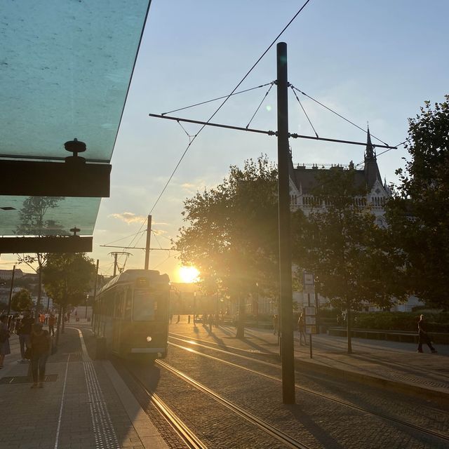 🇭🇺 Budapest’s Amazing Sunset 🌆 